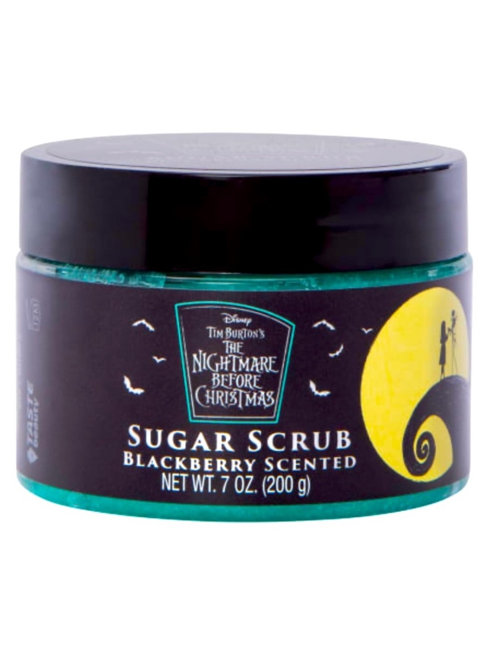 The Nightmare Before Christmas Blackberry Sugar Scrub - Black & Teal